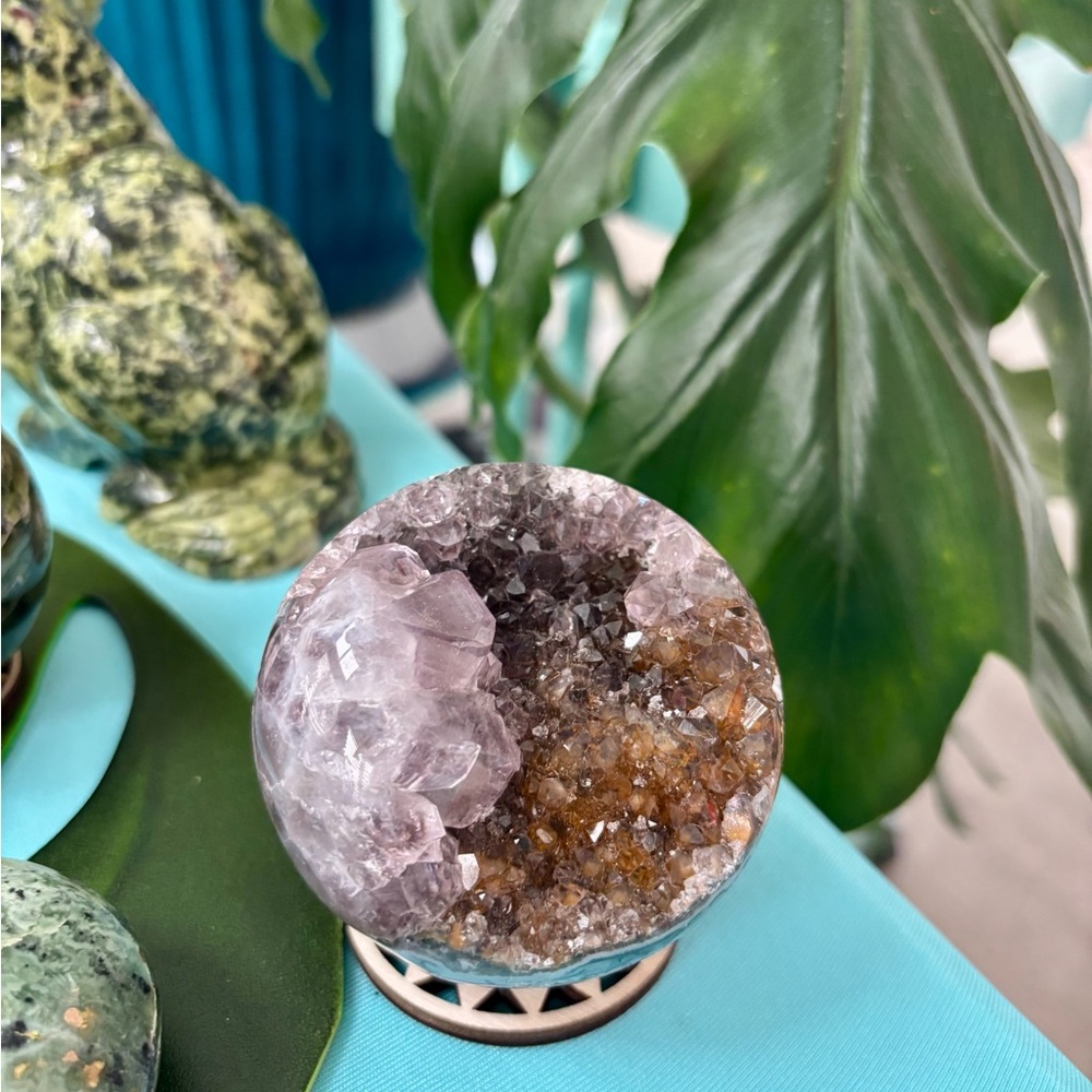 Amethyst sphere from Brazil